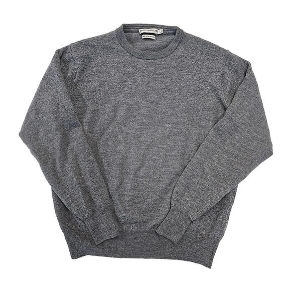 Peter Millar Women's 100% Italian Merino Wool Sweater Small (L Shrunk To S) Gray - Picture 1 of 8